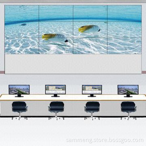 42-inch TFT LCD Splicing Wall Screen, Supports HDMI, DVI, VGA and BNC Input